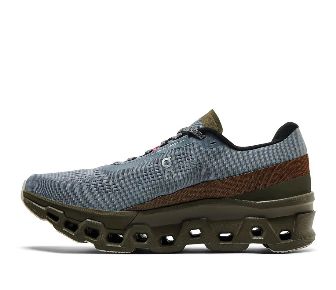 On Running Cloudmonster 2 PLS-TL Pleasures Mist Olive