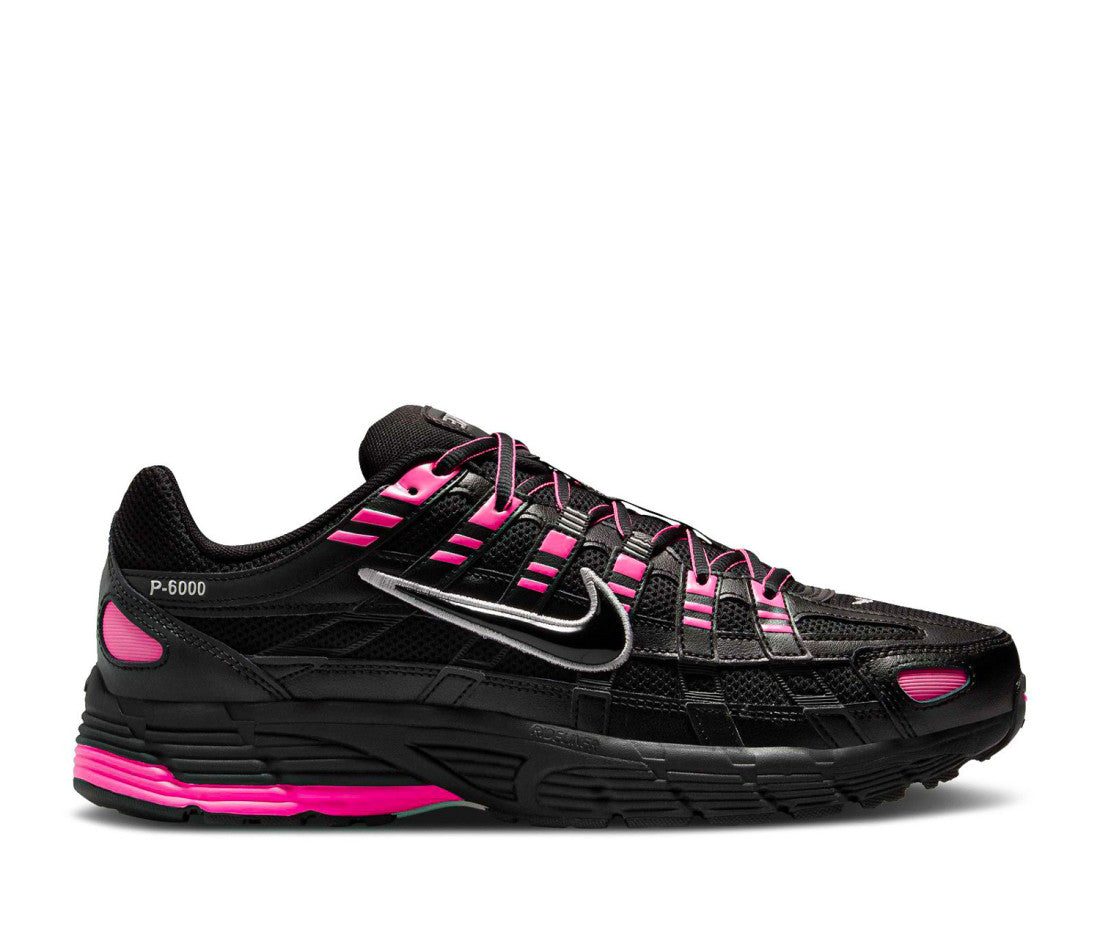 Nike P-6000 Pink Blast Metallic Silver Black