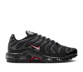 Nike Air Max Plus Black University Red Metallic Silver