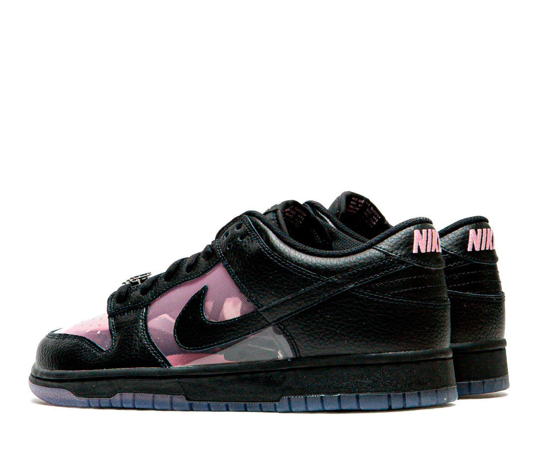 Nike Dunk Low Retro Transparent Black Pink Rise