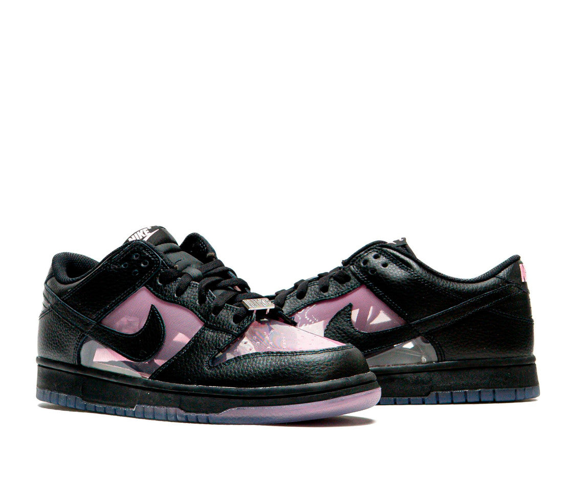 Nike Dunk Low Retro Transparent Black Pink Rise