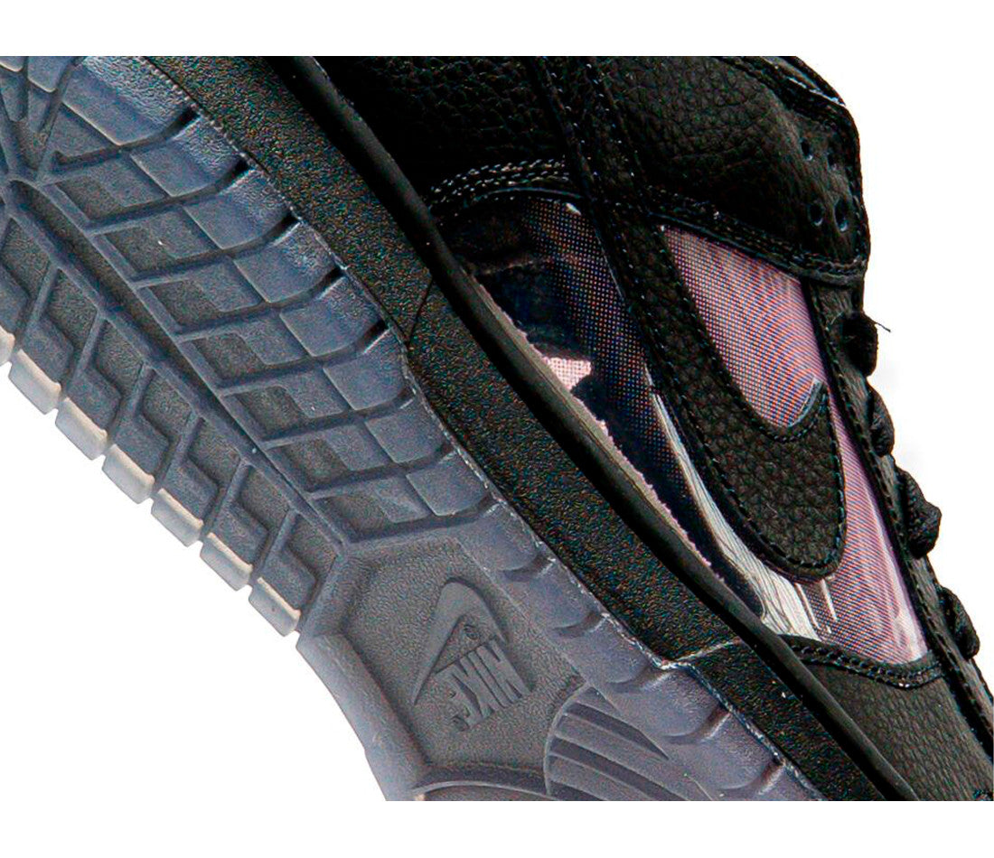 Nike Dunk Low Retro Transparent Black Pink Rise